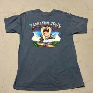 Looney Tunes Thrashed Classic Surf Tasmanian Devil T-Shirt